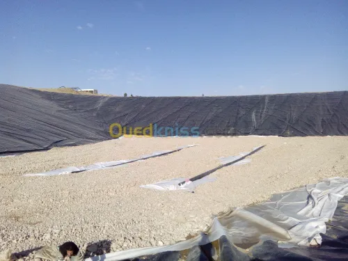 entreprise travaux gèomembrane Geotix 