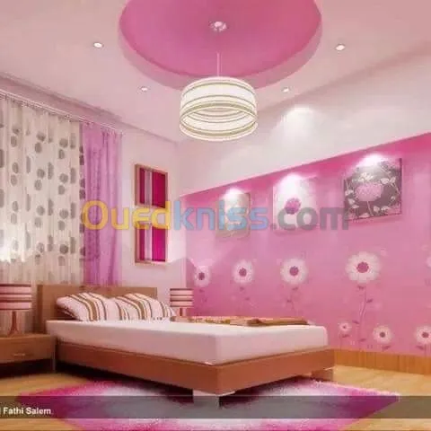 Décoration en plâtre