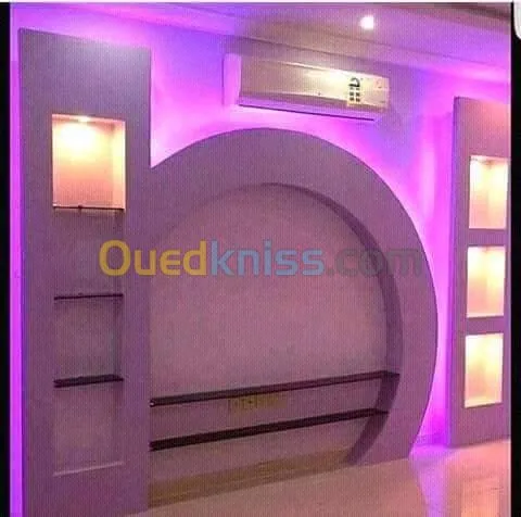 Décoration en plâtre