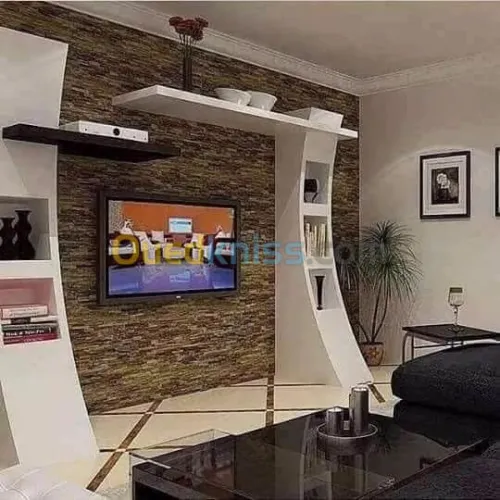 Décoration en plâtre