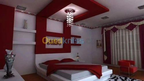 Décoration en plâtre