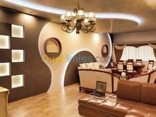 Déco/Revêtement Placo plâtre/Epoxy 3D