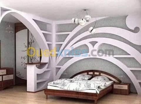 Déco/Revêtement Placo plâtre/Epoxy 3D