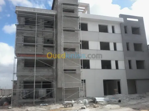 Traitement des façades en monocouche