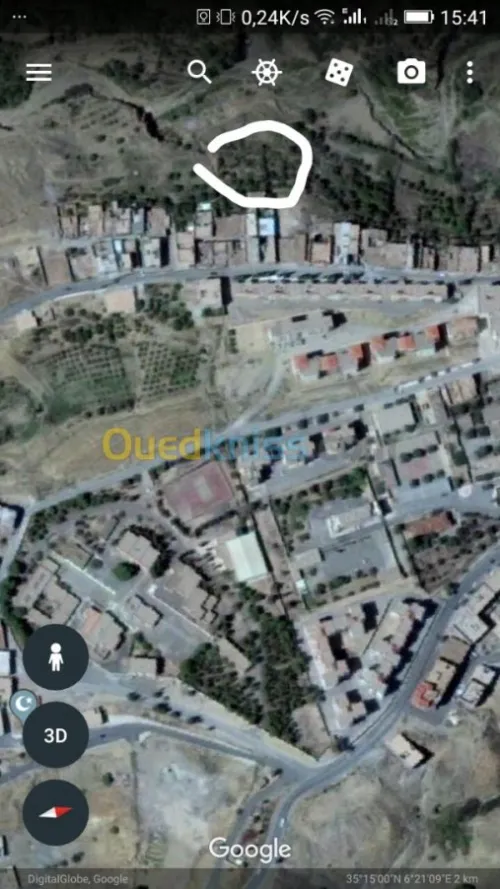Vente Terrain Batna Arris