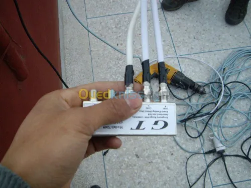 electricité batiment  installé parabol