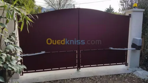Rideaux metalliques electriques
