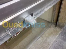 Rideaux metalliques electriques