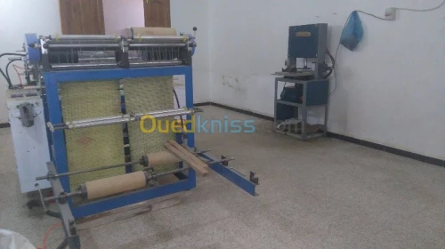 Fabrication de sachets en Plastic