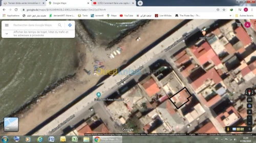 Vente Terrain Tipaza Bou ismail