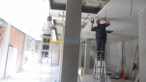 PLACO PLATRE /PVC /TINDA / FERONNERIE