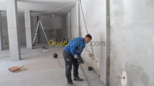 PLACO PLATRE /PVC /TINDA / FERONNERIE