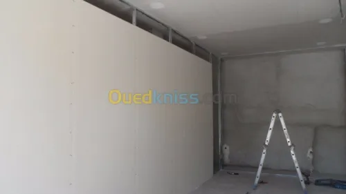 PLACO PLATRE /PVC /TINDA / FERONNERIE