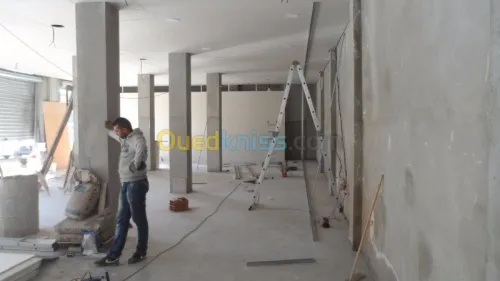 PLACO PLATRE /PVC /TINDA / FERONNERIE