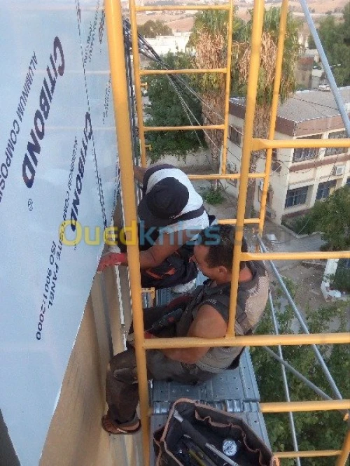 Alucobond aluminium mur rideau