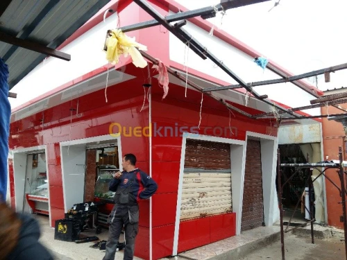 Alucobond aluminium mur rideau