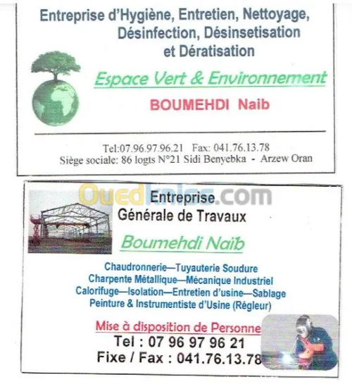 Dératisation desinfection desinsectisa