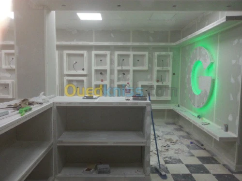 deco interieur en placoplatre 