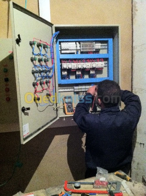 Montage des armoire electriques 