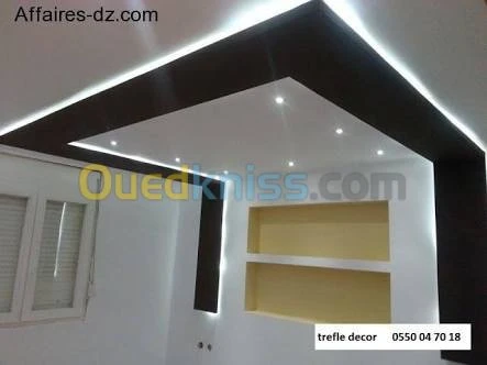 Faux plafond b13 / pvc / demontable