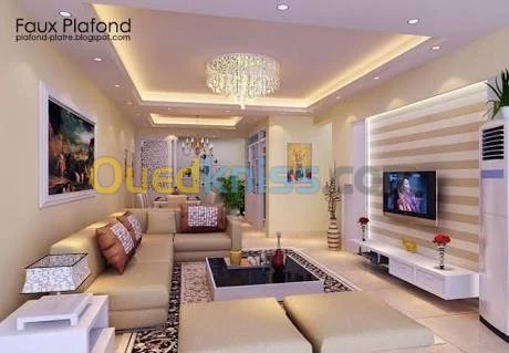 Faux plafond b13 / pvc / demontable