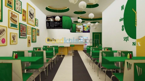 Shopping mall  furniture / equipment