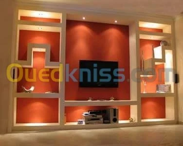 Travaux d'aménagement et décoration