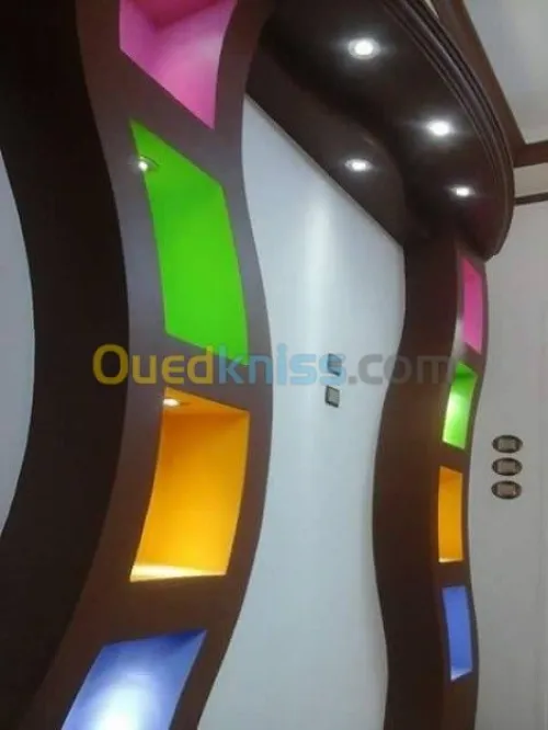 Travaux d'aménagement et décoration