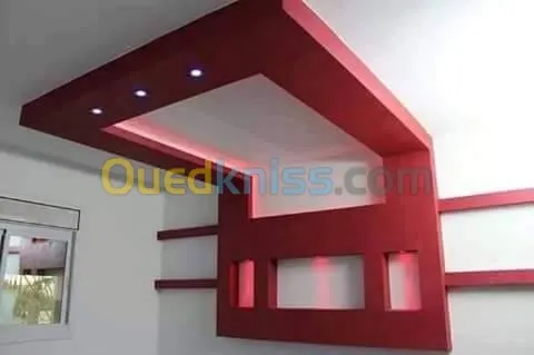 Travaux d'aménagement et décoration