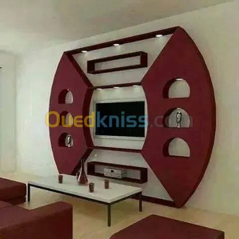 Travaux d'aménagement et décoration