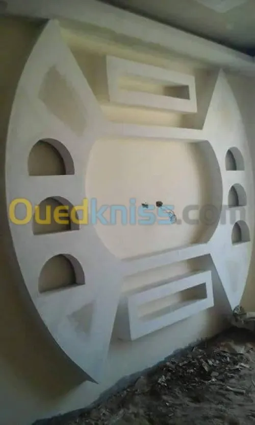 Travaux d'aménagement et décoration