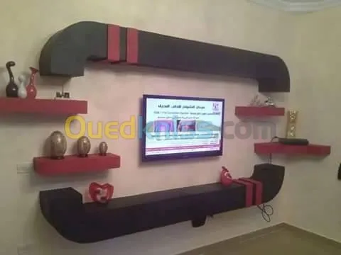 Travaux d'aménagement et décoration