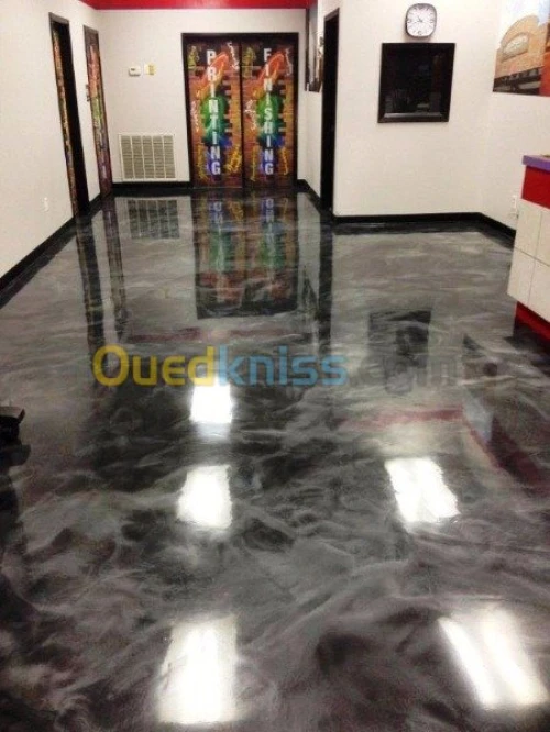 Décoration Epoxy de Sol