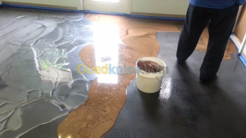 Décoration Epoxy de Sol