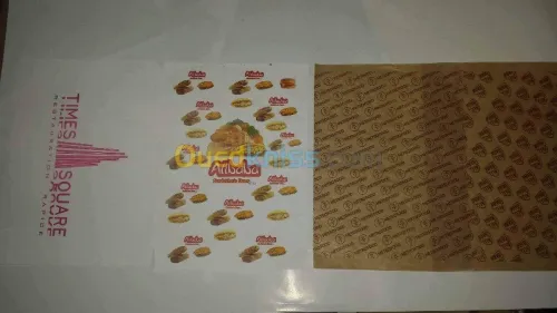 Production d'emballage restaurants   