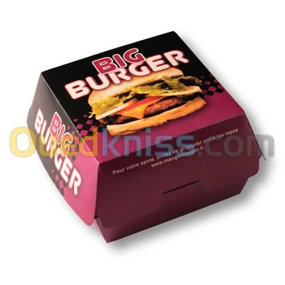 Production d'emballage restaurants   