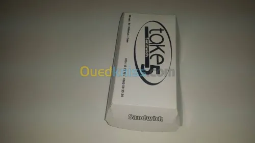 Production d'emballage restaurants   