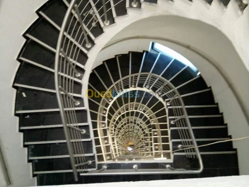 Rampe d'escaliers et Gardes-corps INOX