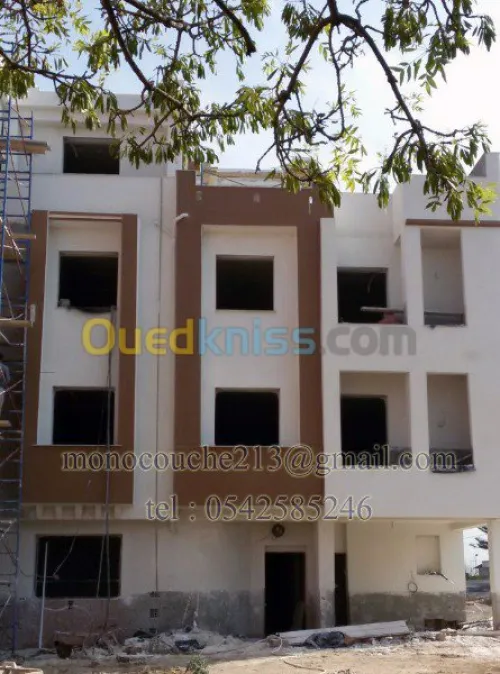 Revêtements de façades ,soles et mures