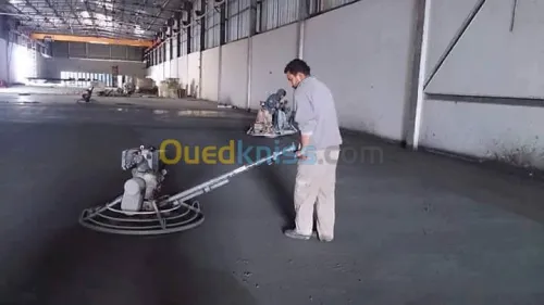 dallage industriel en résine epoxy