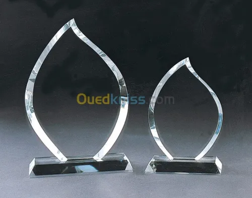  Gravure Laser sur Verre  et Trophée