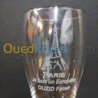  Gravure Laser sur Verre  et Trophée
