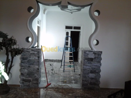 décoration en plâtre
