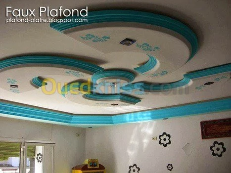 traveau de plâtre décoration