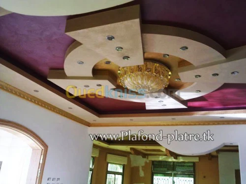traveau de plâtre décoration