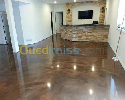 epoxy floor metalique & 3d 