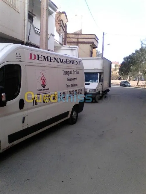 DÉMÉNAGEMENT TRANSPORT(7j7-24H24)--