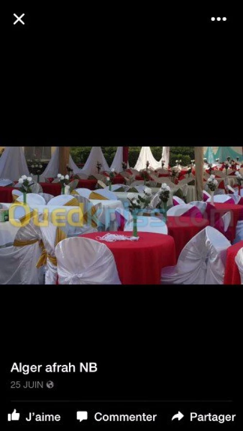 Location matériels pour fêtes 