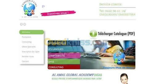 Création site web pack Schoolweb 