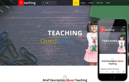 Création site web pack Schoolweb 